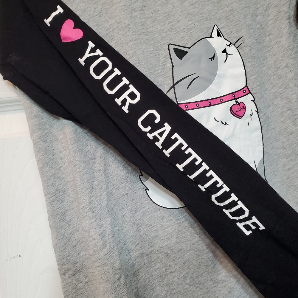 Jenni Cattitude Sleep Shirt - Picture 3 of 4